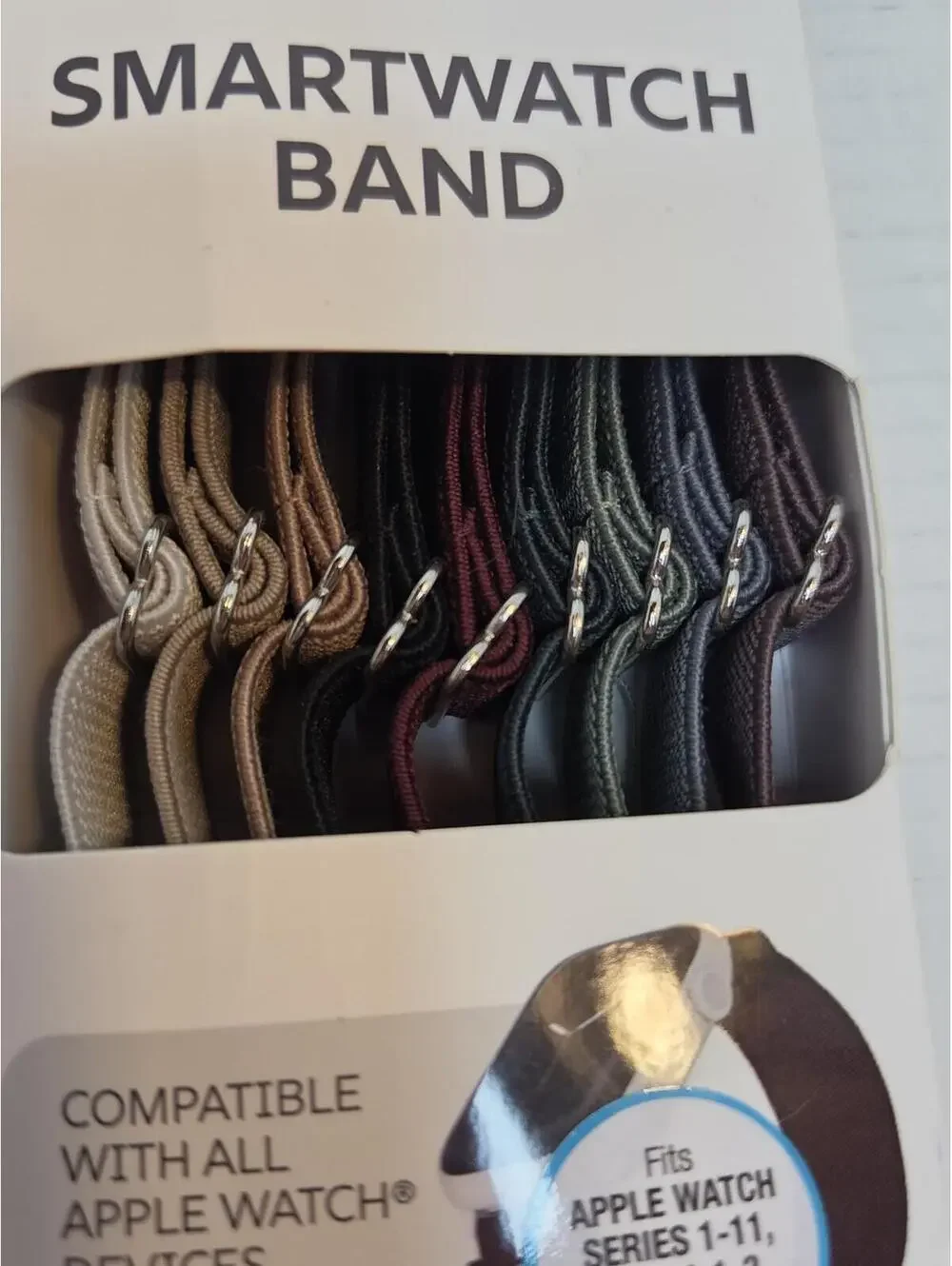 Apple Watch Bands {Adjustable Soft Woven Elastic}, Pk Of 10, NEW Open Box